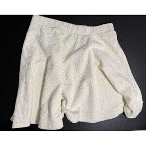 Disney x LC Lauren Conrad Textured Mickey Mouse Cream Skirt – Size M